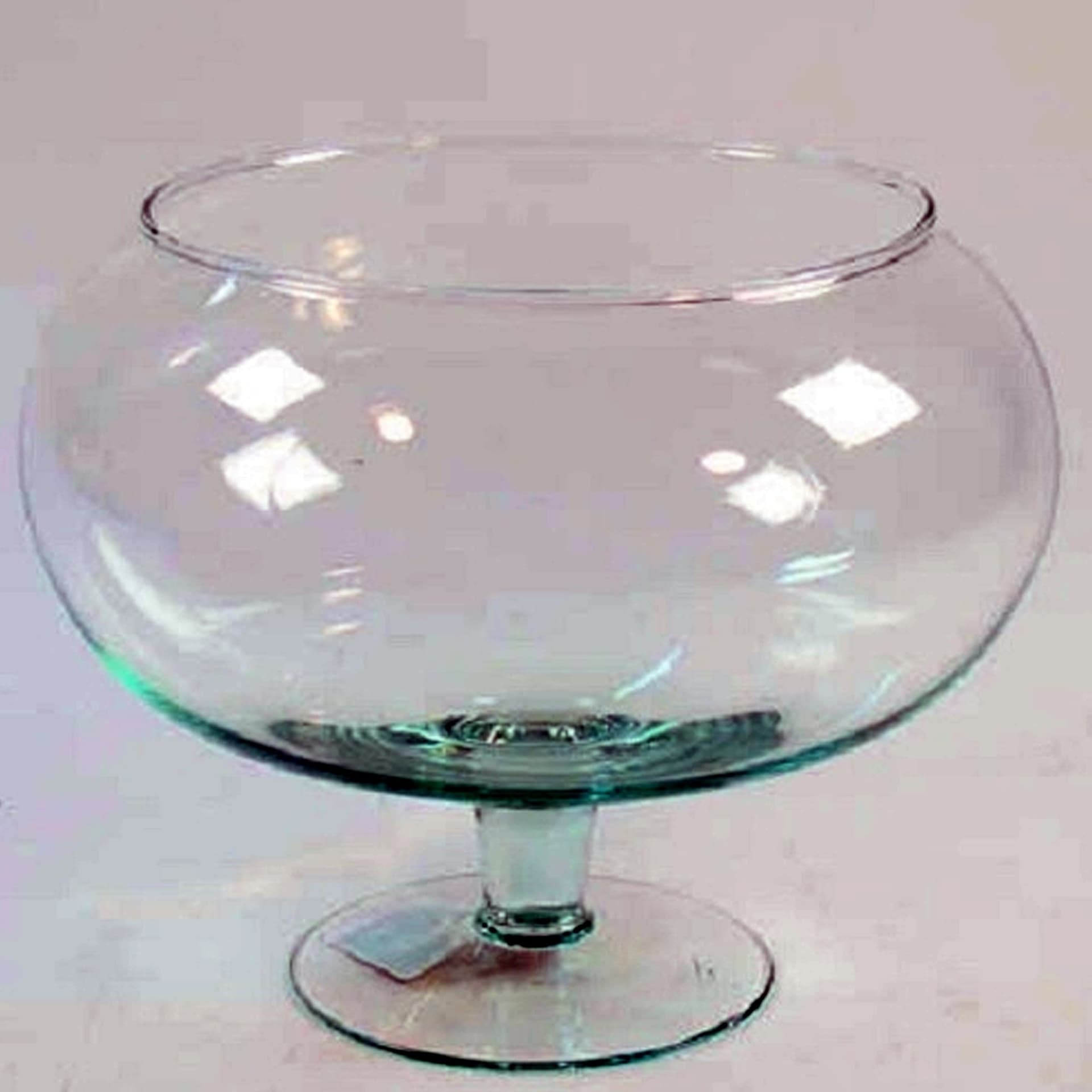 CALICE AMPOLLA BOCCIA VETRO 18CM H 14CM CONFETTI CENTROTAVOLA VASO FIORI CANDELA - 3