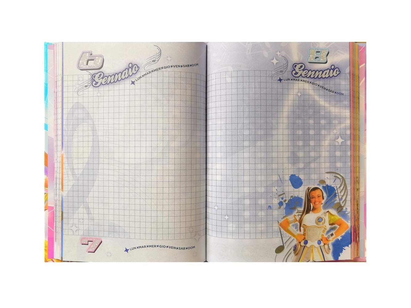 DIARIO SCOLASTICO MIRACLE TUNES 10 MESI SCUOLA ELEMENTARE MEDIA 320 PAGINE - 3