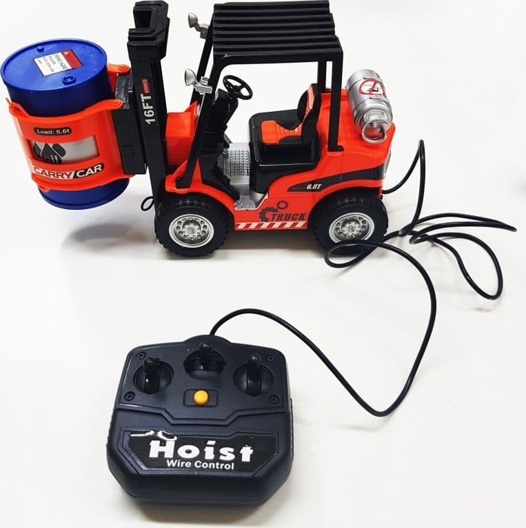 SOLLEVATORE ELEVATORE TELECOMANDATO LAVORI CANTIERE SCALA1:16 BAMBINI GIOCATTOLO
