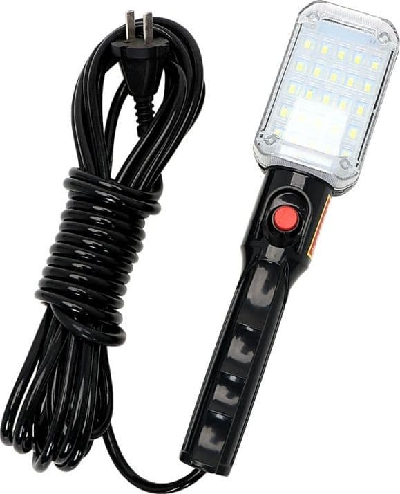 LAMPADA TORCIA LAVORO 859 PORTATILE 34 SMD LED MAGNETE RICARICABILE EMERGENZA