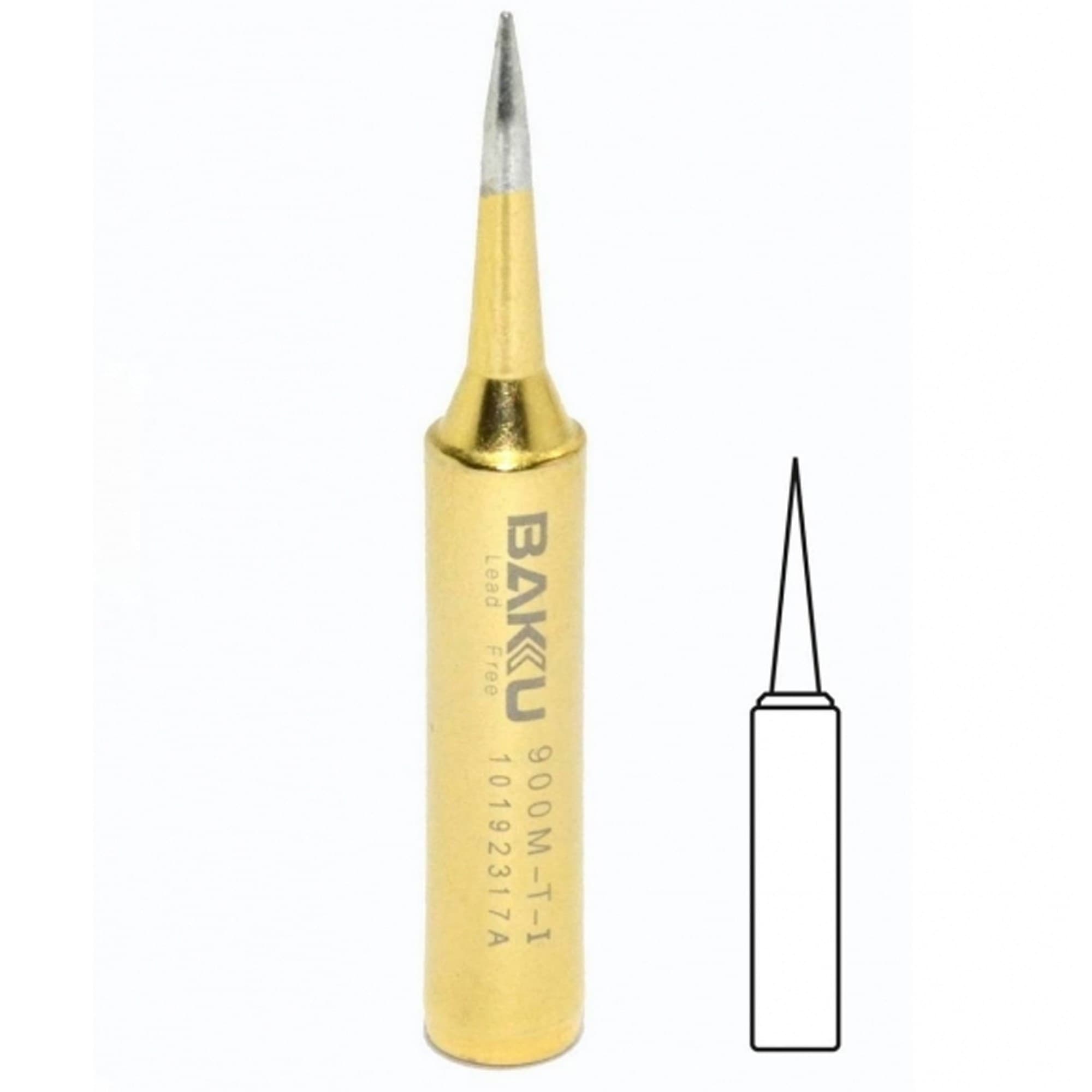 RICAMBIO PUNTA STILO 9000 0.5C PER STAZIONE SALDANTE SALDATORE CILINDRO BATTERIA