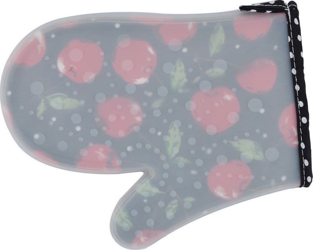 GUANTO DA FORNO IN SILICONE ANTISCIVOLO LAVABILE AMBIDESTRO CUCINA PRESINA DFH