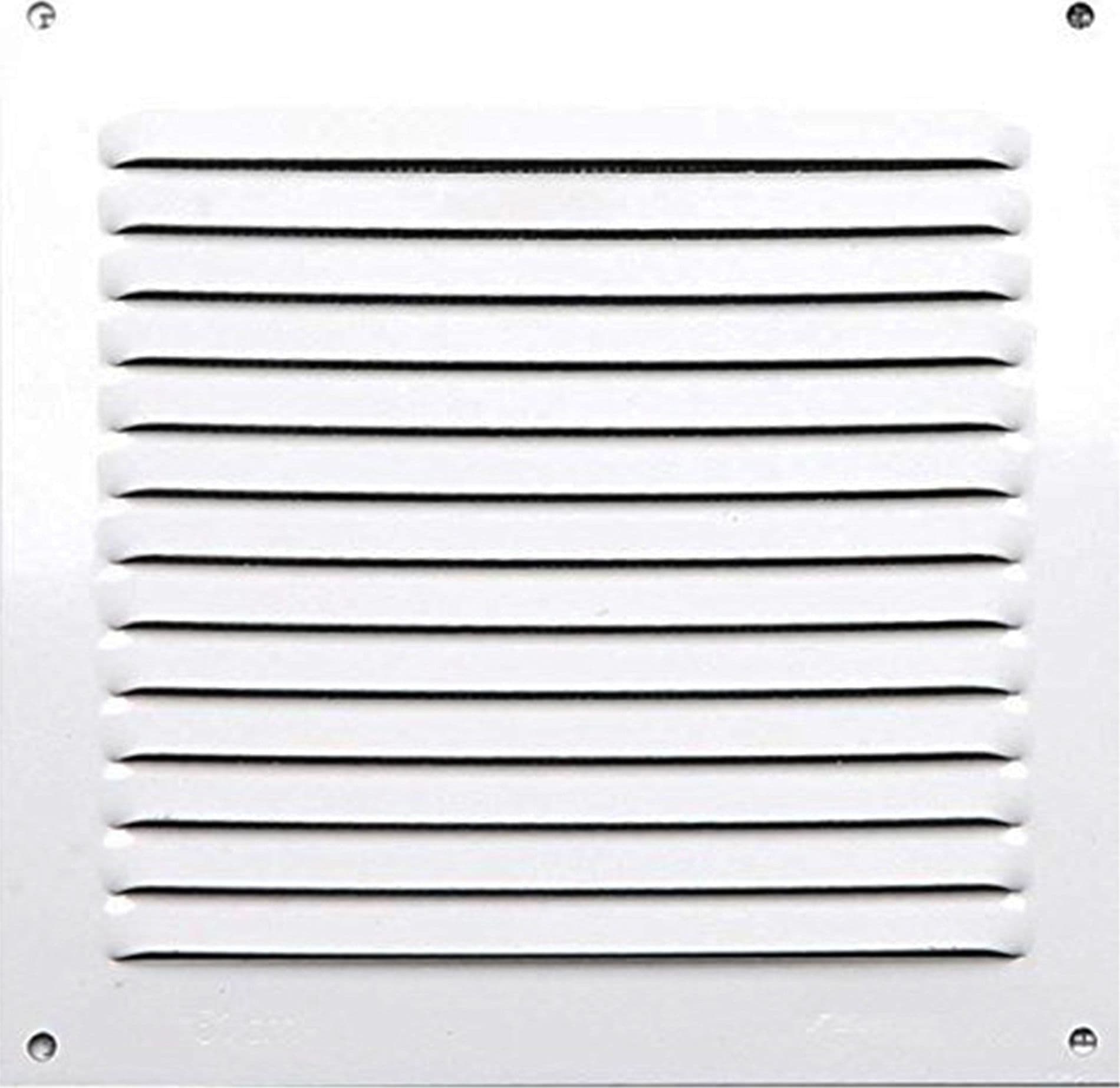 GRIGLIA DI VENTILAZIONE 25 X 25 CM IN METALLO PER ASPIRAZIONE ARIA AERAZIONE