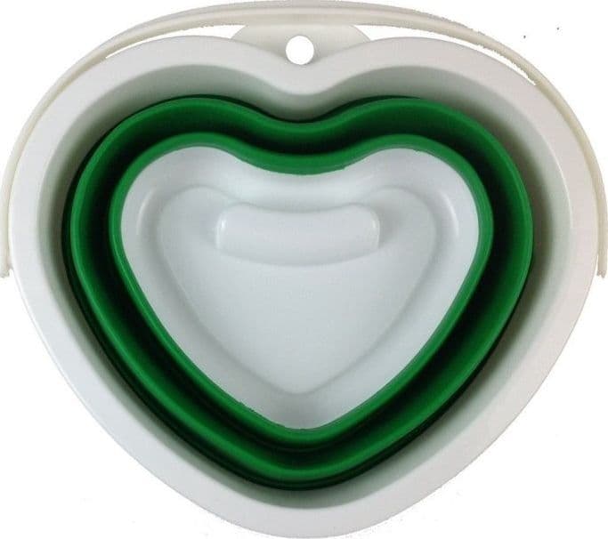 SECCHIO PIEGHEVOLE SILICONE SALVASPAZIO 10LT PAVIMENTI DIFFERENZIATA PATTUMIERA - 3