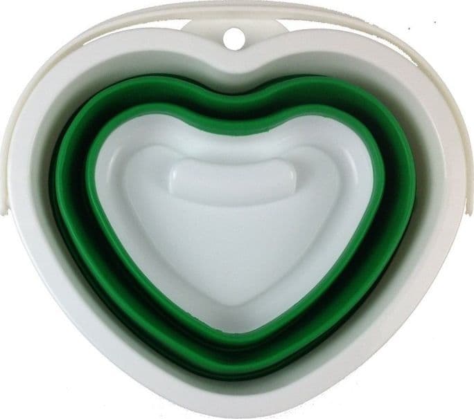 SECCHIO PIEGHEVOLE SILICONE SALVASPAZIO 10LT PAVIMENTI DIFFERENZIATA PATTUMIERA - 3