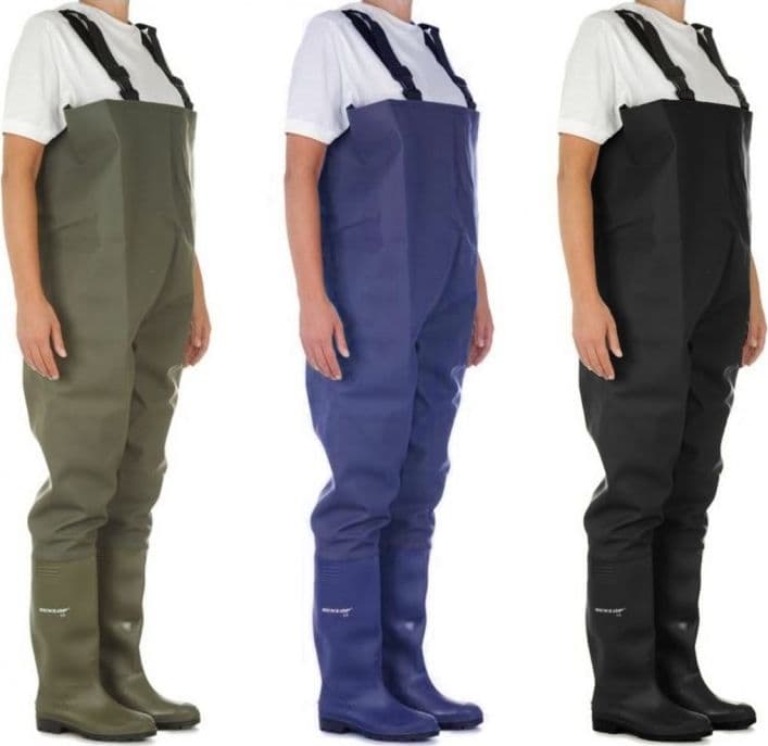 SCAFANDRO DA PESCA STIVALI COSCIA TUTA WADERS CACCIA AGRICOLTURA IMPERMEABILE