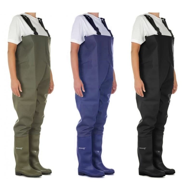 SCAFANDRO DA PESCA STIVALI COSCIA TUTA WADERS CACCIA AGRICOLTURA IMPERMEABILE - 2