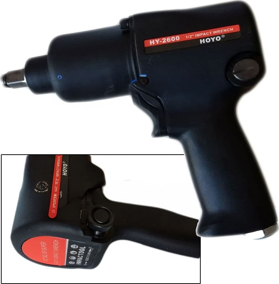 PISTOLA AVVITATORE SVITABULLONI PNEUMATICO 1/2'' REVERSIBILE 680Nm AUTO 7000RPM