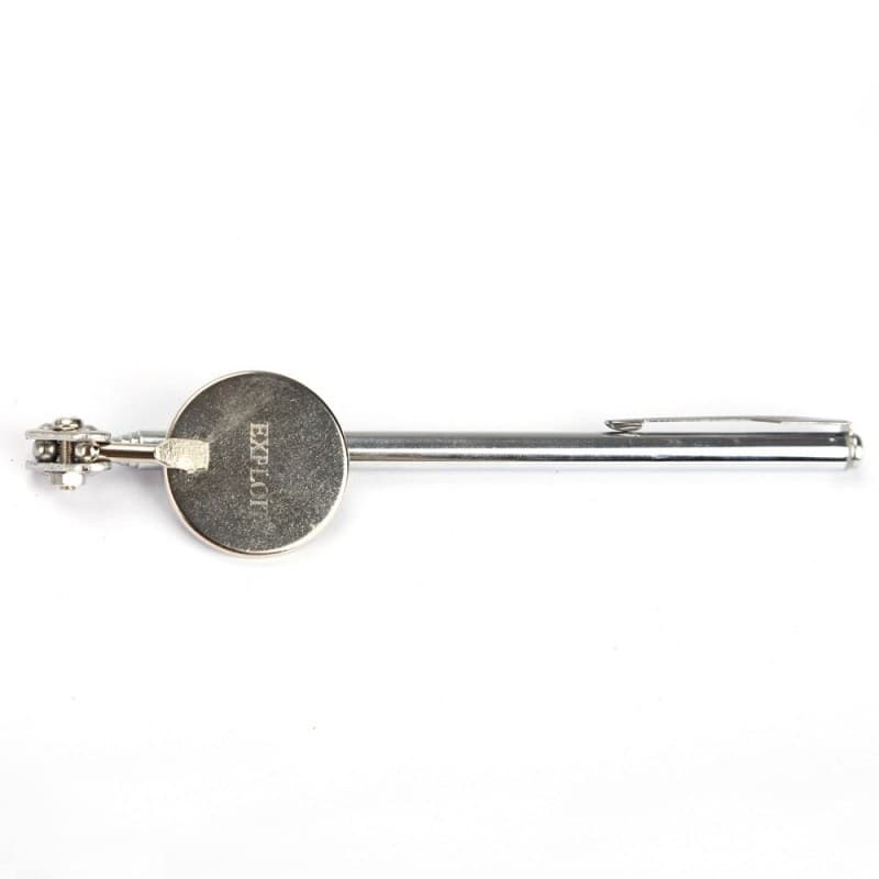 PENNA ALLUNGABILE CON CALAMITA MAGNETE SPECCHIO ROTONDO STRUMENTO - 2