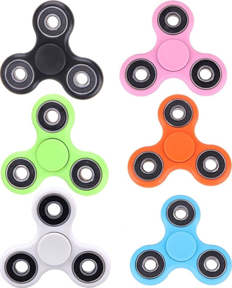 FIDGET SPINNER GIOCO RILASSANTE CUSCINETTO 3D ANTI STRESS TASCABILE - 3