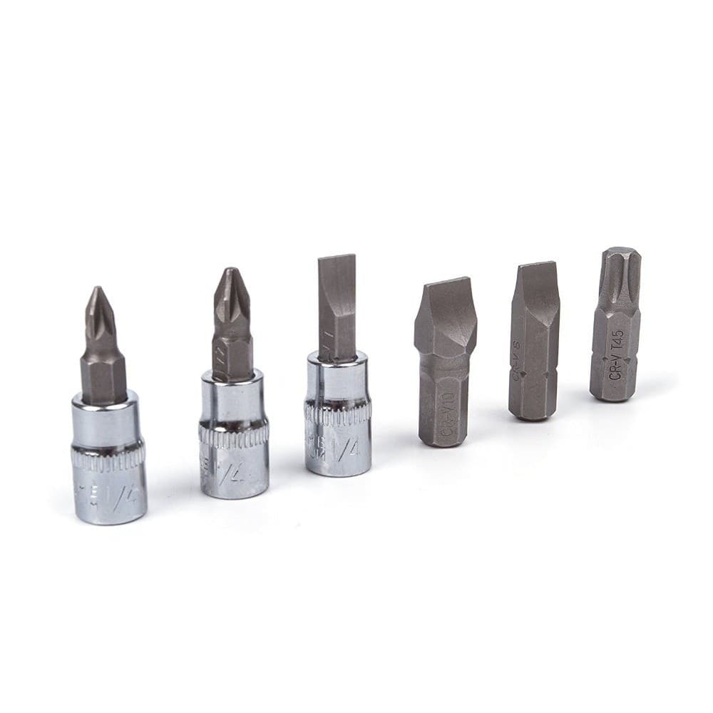 CASSETTA VALIGETTA SET CRICCHETTO 94 PZ KF-94 ACCIAIO CROMO VANADIO 1/2" 1/4" - 6