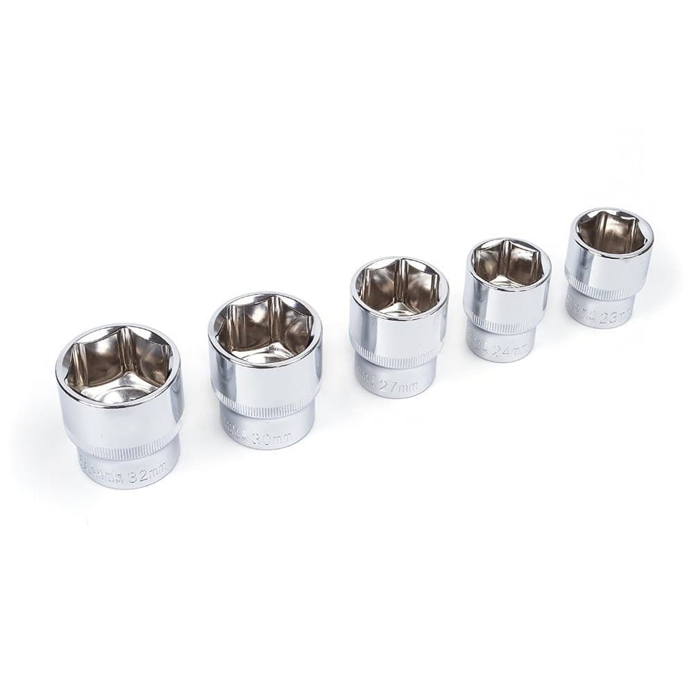 CASSETTA VALIGETTA SET CRICCHETTO 94 PZ KF-94 ACCIAIO CROMO VANADIO 1/2" 1/4" - 7