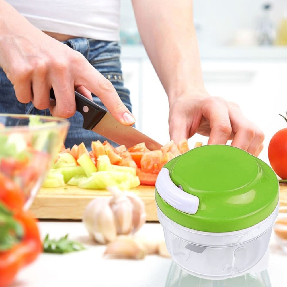SPEEDY CHOPPER TAGLIATUTTO MANUALE FRUTTA VERDURA AFFETTATRICE TAGLIA TRITA - 3