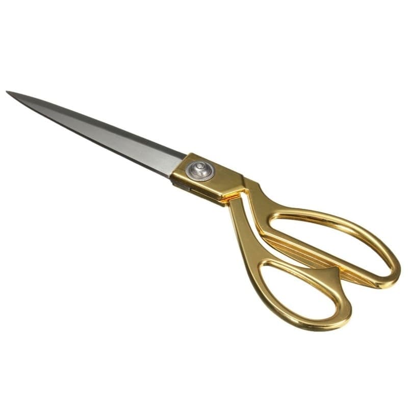 FORBICI DA SARTO PLACCATO ORO 240 MM GREEN WELL CUTTING PER TESSUTO STOFFE