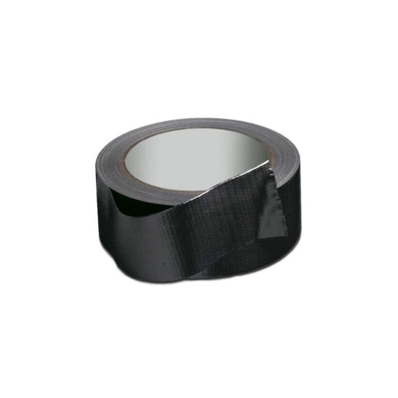 NASTRO AMERICANO NERO TELATO RESISTENTE 50MM X 25MT EXTRAFORTE IMPERMEABILE SIGILLA RIPARA IMBALLA - 6