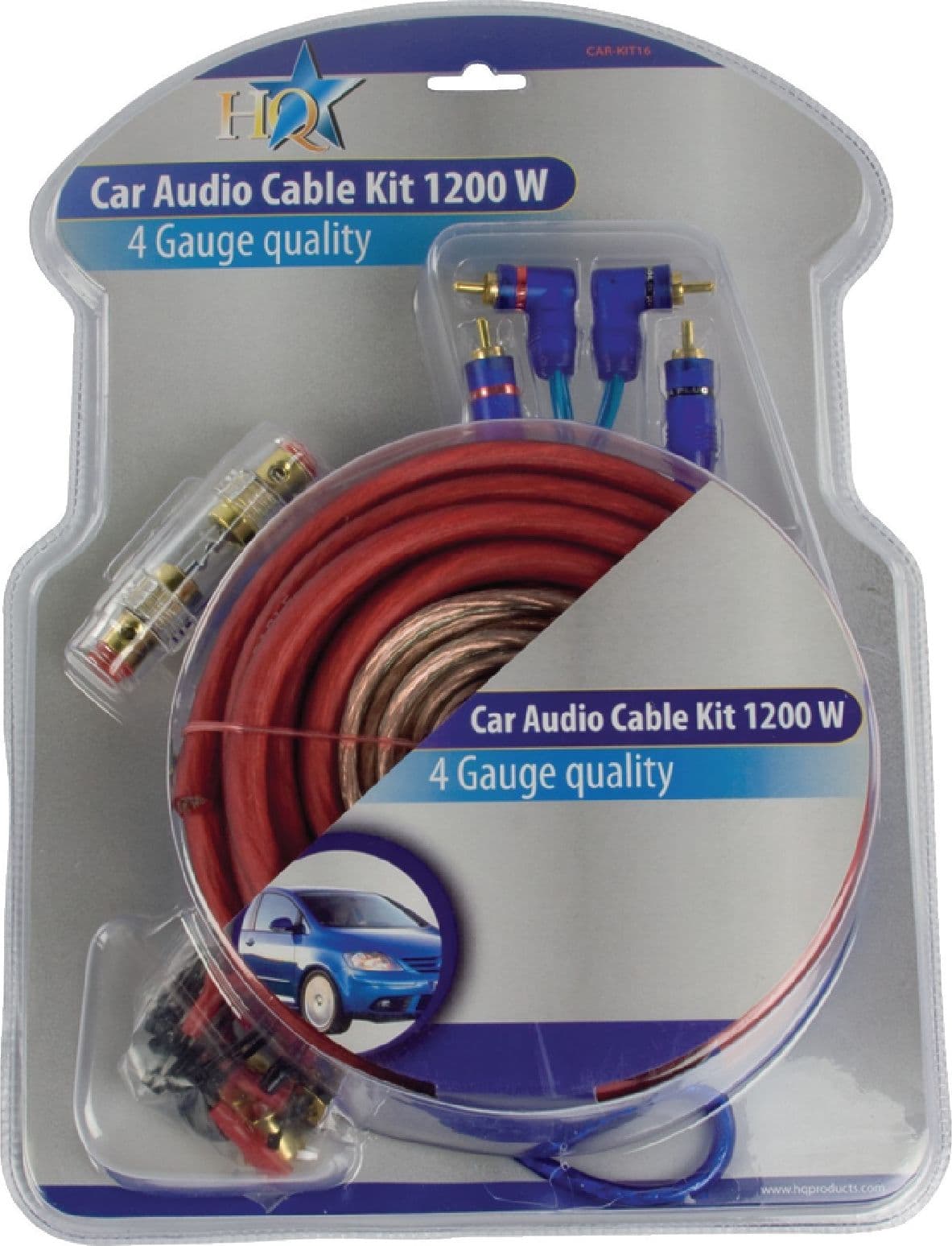 SET CAVI FUSIBILI IMPIANTO STEREO AUDIO AUTO PER ALTE PRESTAZIONI ANTI DISTURBO - 3