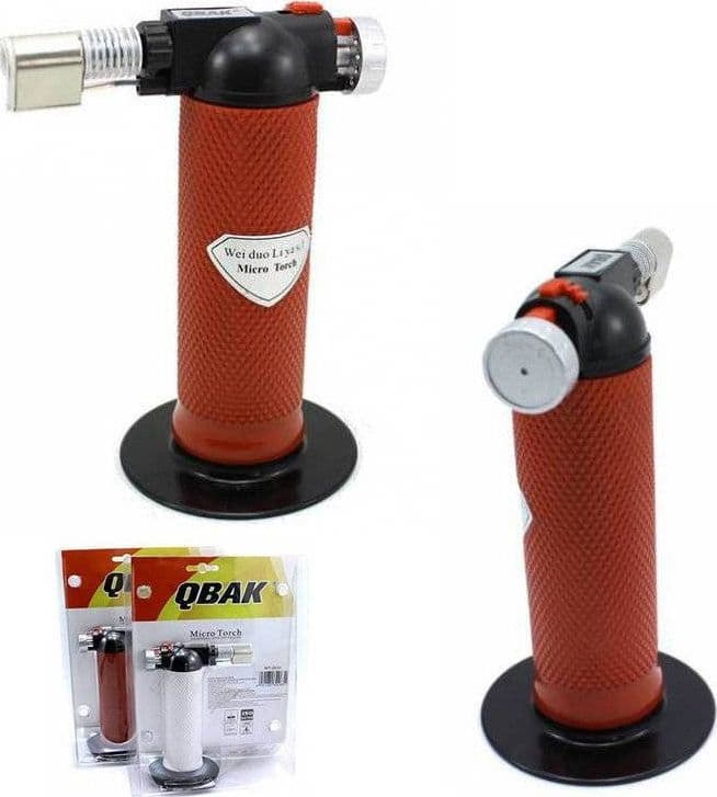 TORCIA SALDATORE A GAS BUTANO SALDATRICE A GAS MINI CANNELLO RICARICABILE