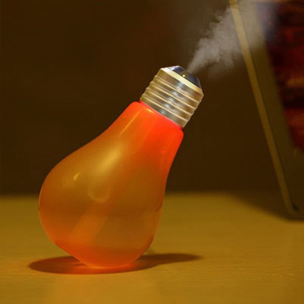 LAMPADINA DIFFUSORE UMIDIFICATORE PER AMBIENTI LED RGB AROMATERAPIA CROMOTERAPIA - 6
