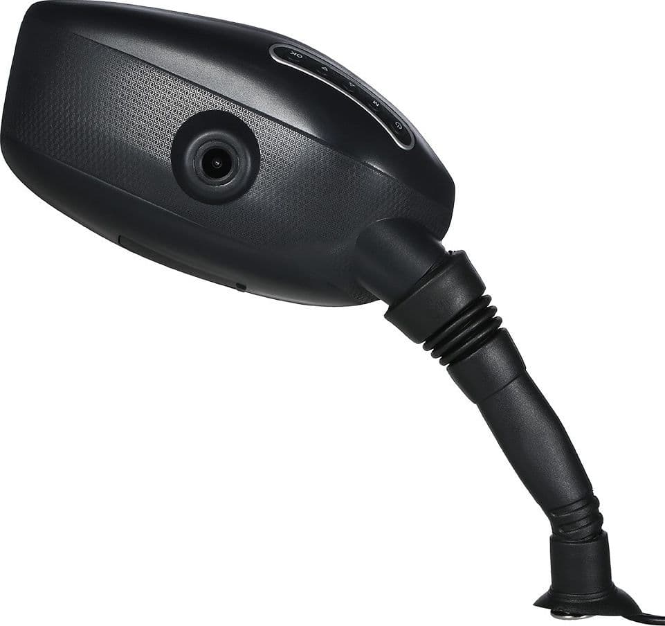 COPPIA SPECCHIETTI MOTO 2.4" DVR CAMERA SPECCHIETTO CAMERA RETROVISORE FRONTALE - 16
