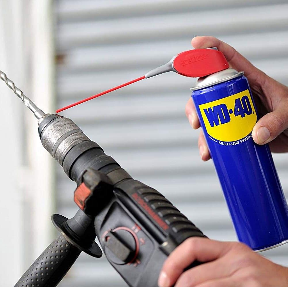SPRAY LUBRIFICANTE MULTIFUNZIONE WD40 SBLOCCANTE PULITORE 450ML SMART WD-40 - 7