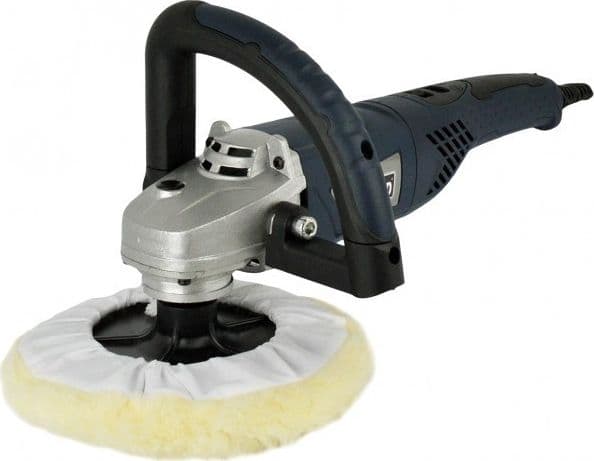 LUCIDATRICE ANGOLARE PER CARROZZIERE 180MM 1260W CON REGOLAZIONE GIRI PROF - 3