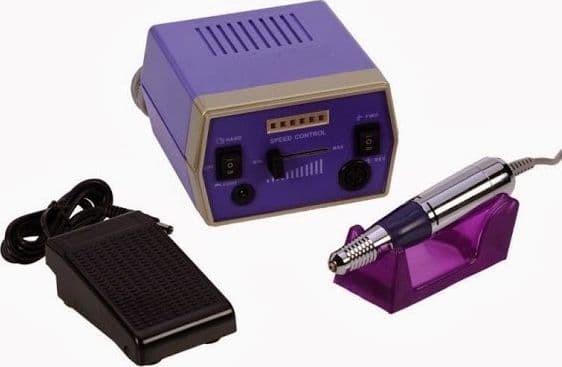 FRESA RICOSTRUZIONE UNGHIE NAIL ART 20000 GIRI PROFESSIONALE MANICURE PEDICURE - 2