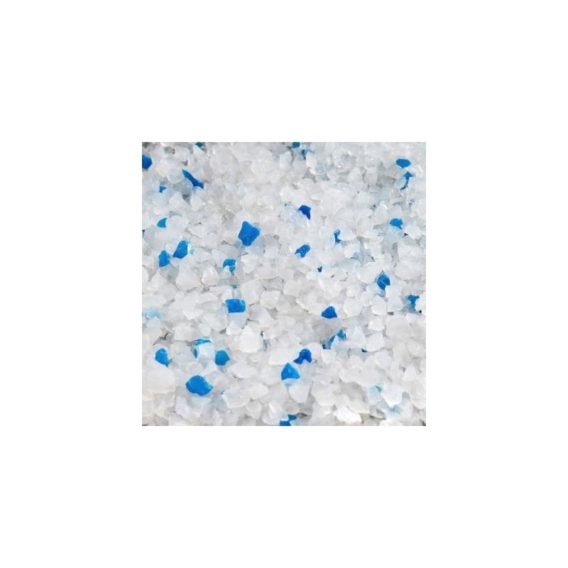 SABBIA SILICEA ANTIODORE CRISTALLI 1-8mm 5 KG BIODEGRADABILE LETTIERA GATTI - 2