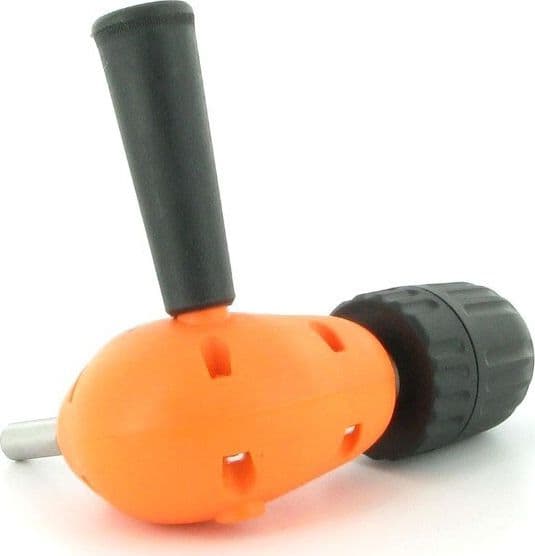 MANDRINO AUTOSERRANTE T ANGOLARE ANGOLO 90° PER TRAPANO A CREMAGLIERA 10MM 3/8" - 2