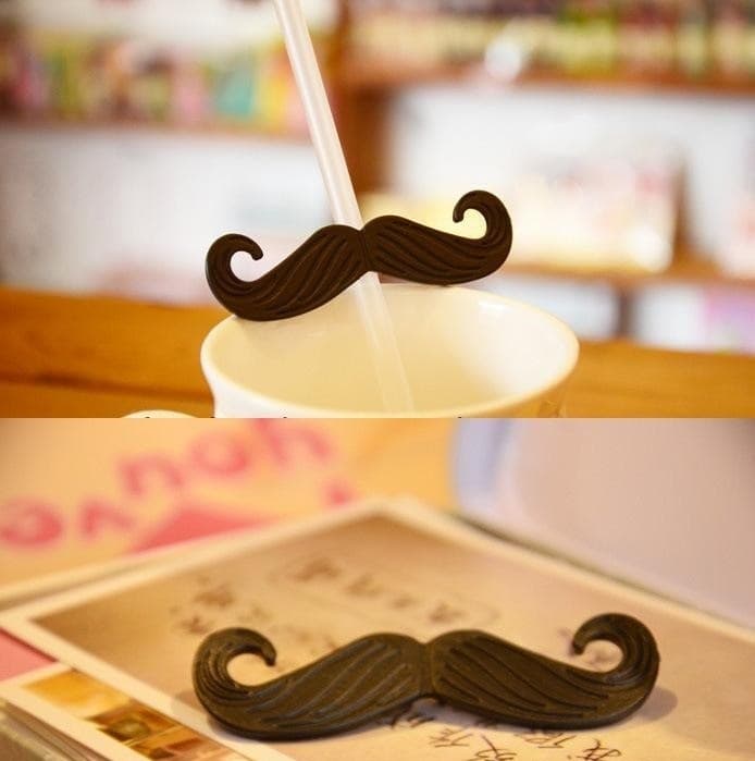 CANNUCCE BAR PARTY FESTE 24 PEZZI LUNGHEZZA 20 CM TRASPARENTE CON BAFFO BAFFI - 5