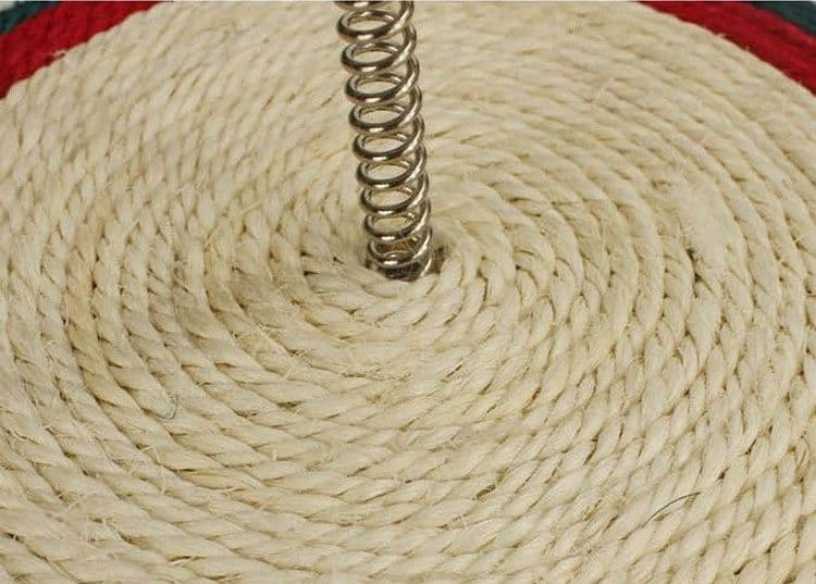 GIOCO CON PUPAZZO TOPOLINO PALESTRA PER GATTO UNGHIE TIRAGRAFFI BASE MOLLA - 10