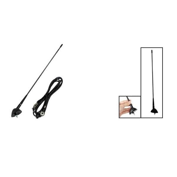 ANTENNA PER AUTO FIAT WISDOM CAVO 230 CM CAR RADIO UNIVERSALE MASSIMA RICEZIONE - 2
