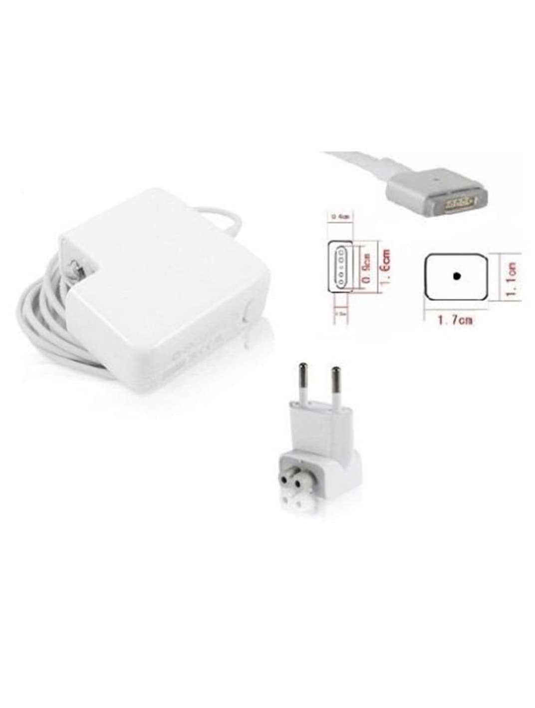 ALIMENTATORE 60W COMPATIBILE PER NOTEBOOK MAGSAFE 2 MACBOOK PRO RETINA 13" 4 PIN - 2