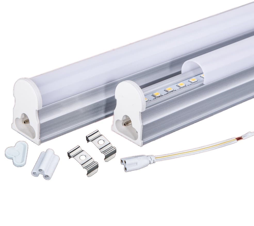 TUBO T5 NEON LED 6 10 15 18 W WATT 30 60 90 120 CM LUCE FREDDA NATURALE CALDA - 12