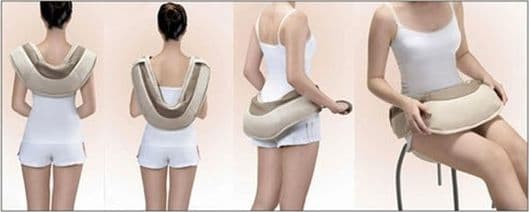 MASSAGGIATORE AUTOMATICO SU COLLO SPALLE SCHIENA CINTURA PER MASSAGGIO CERVICALE - 6