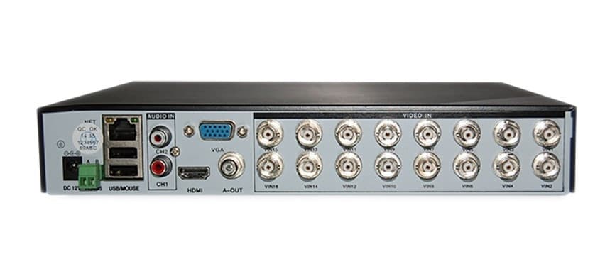 DVR NVR AHD VIDEOSORVEGLIANZA HDMI VGA LAN 4 8 16 CH H264 LAN ONVIF P2P A/V 960H - 5