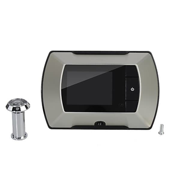 SPIONCINO ELETTRONICO TELECAMERA DISPLAY DIGITALE SCATTA FOTO COLORI LCD 2,4" - 3