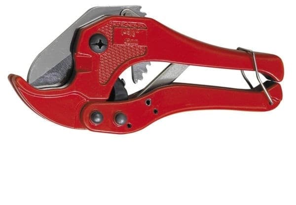 PINZA TAGLIATUBI A CRICCHETTO PER TUBI IN PVC 42 mm PER PROFESSIONISTI IDRAULICO - 5
