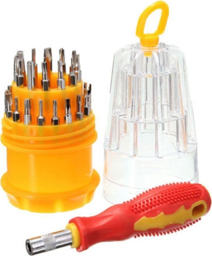 SET 31 PEZZI CACCIAVITI TORX DI PRECISIONE INTERCAMBIABILI OROLOGI PC - 8