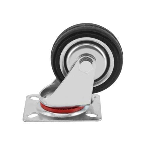 RUOTA RUOTE ROTELLE IN GOMMA PER CARRELLI INDUSTRIALI TAVOLI MOBILI Ø 75 X 25 45 - 5