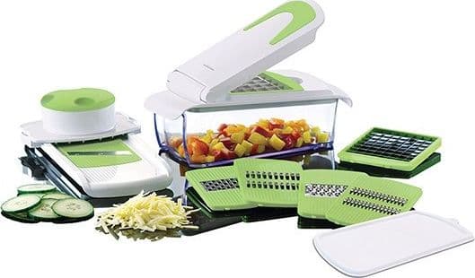 TAGLIAVERDURE 7 IN 1 FRUTTA TRITA AFFETTA CASA CUCINA VERDURE TAGLIA TUTTO - 4