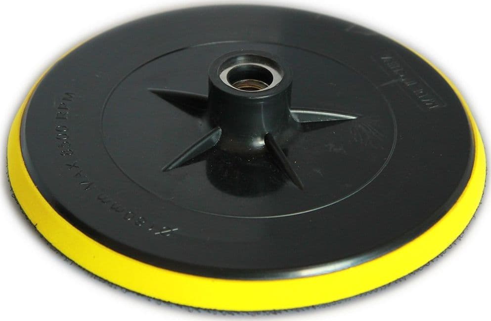 PLATORELLO CON Ø 180mm A STRAPPO ADATTATORE DISCO X LEVIGATRICE ORBITALE - 3