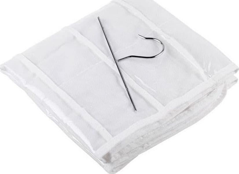 ORGANIZZATORE ORGANIZER DI GIOIELLI DA APPENDERE DOPPIO LATO 72 TASCHE JEWELLERY - 4