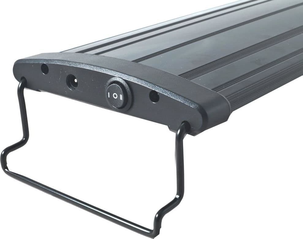 LAMPADA PLAFONIERA A LED PER ACQUARI A BORDO VASCA REGOLABILE LUCE BIANCA + BLU - 4
