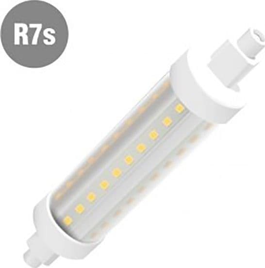 LAMPADINA LAMPADA LED R7S 118MM LED 2835 SOSTITUZIONE ALOGENA 6500K 8W 360° - 3