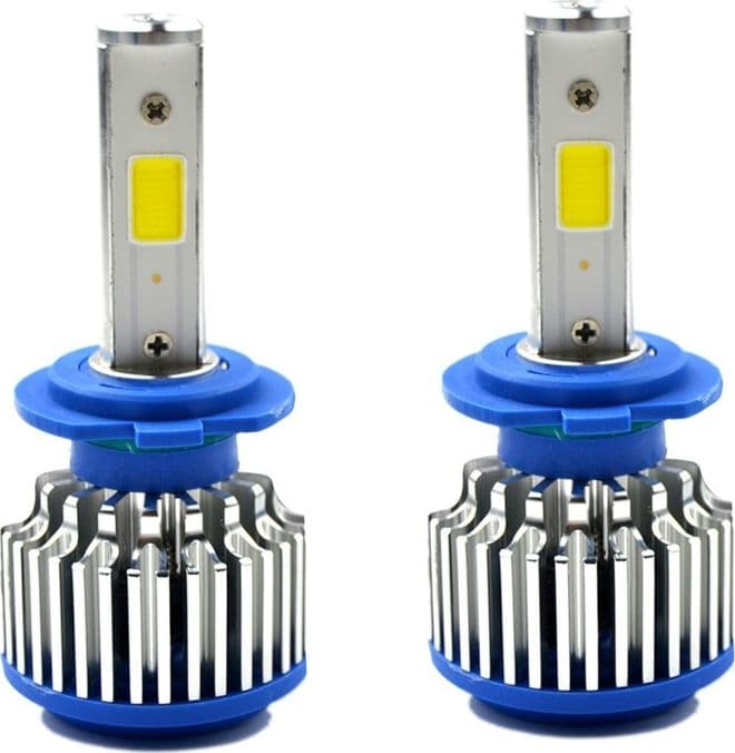 KIT H7 LAMPADE A LED CREE FULL LED 2600 LUMEN 6000K 24W IP68 LED CREE COB 360° - 5