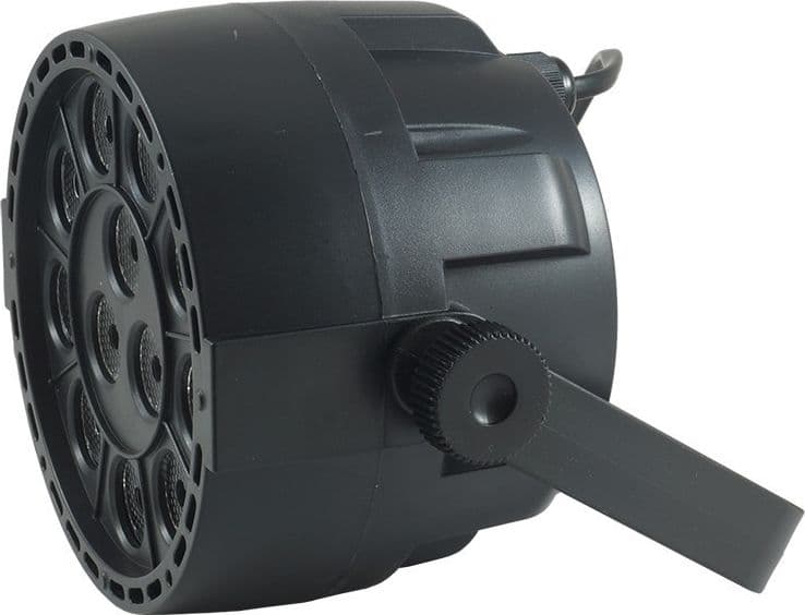 FARETTO PROIETTORE EFFETTO LUCE DMX 512 FLAT PAR LIGHT RGBW 12 LED 30W - 7