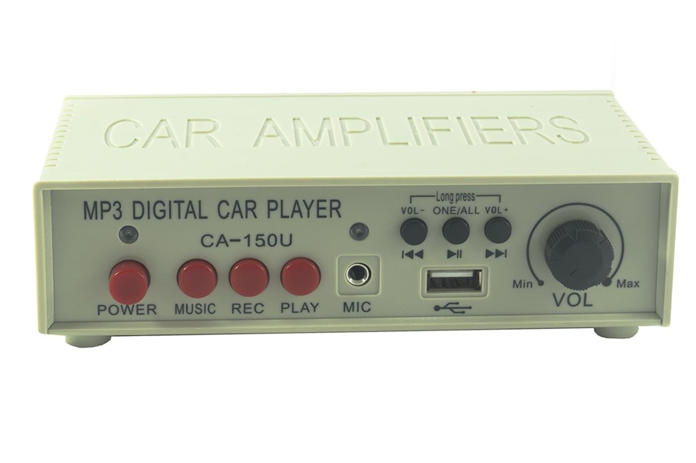 MEGAFONO ALTOPARLANTE MICROFONO AUTO 12V AMPLIFICATORE REGISTRATORE CA 150U - 3