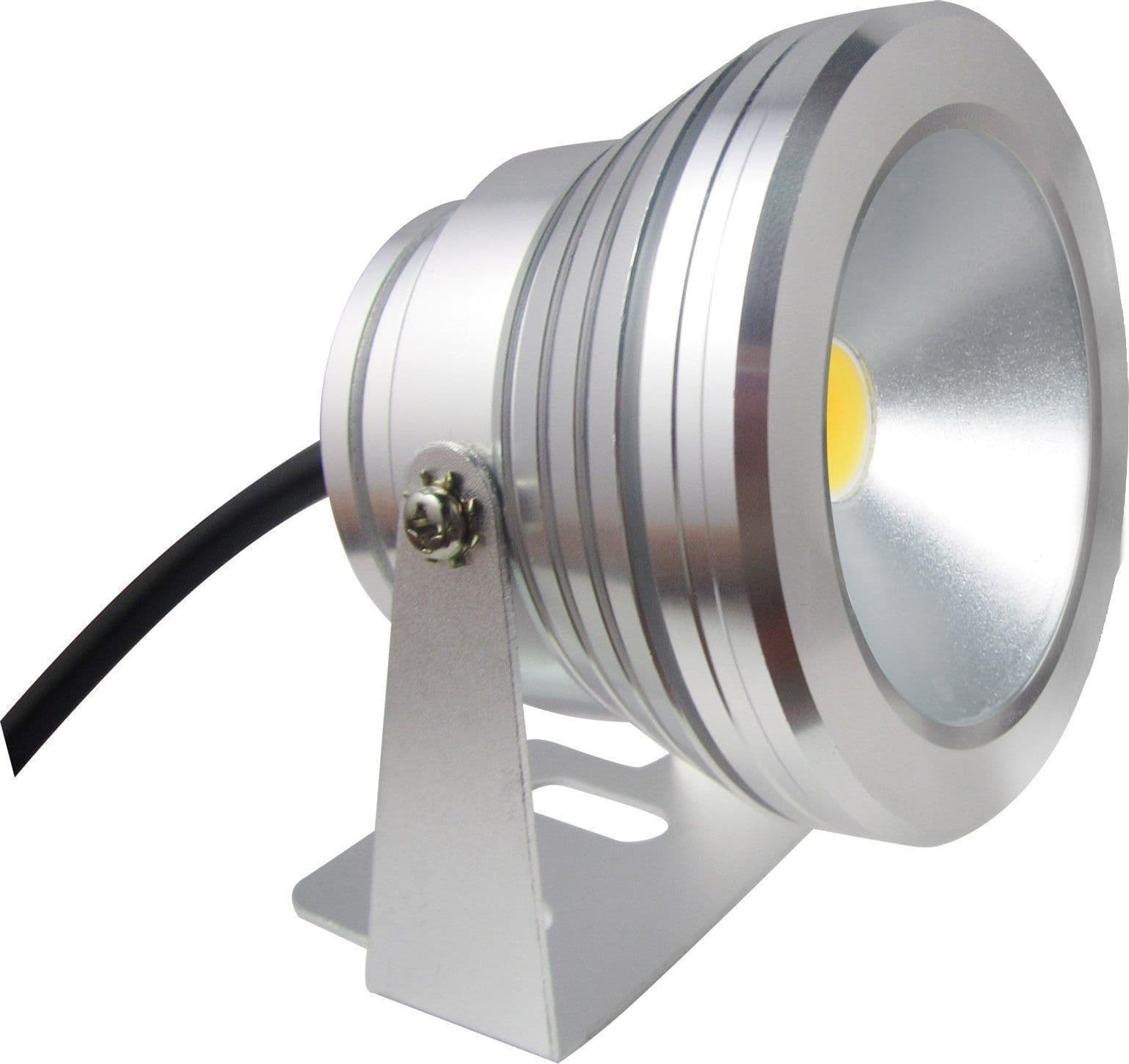 FARETTO FARO COB A LED BIANCO FREDDO 10W 12V PER ESTERNO IP65 IMPERMEABILE - 4