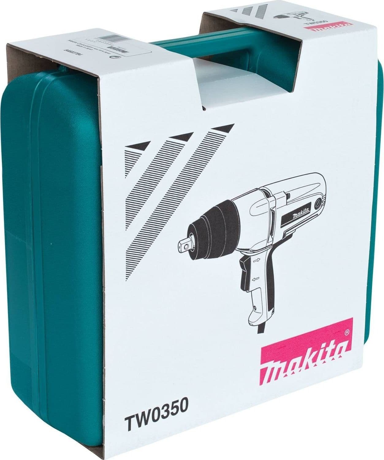 AVVITATORE A MASSA BATTENTE PERCUSSIONE MAKITA TW0350 ELETTRICO IN VALIGETTA - 9