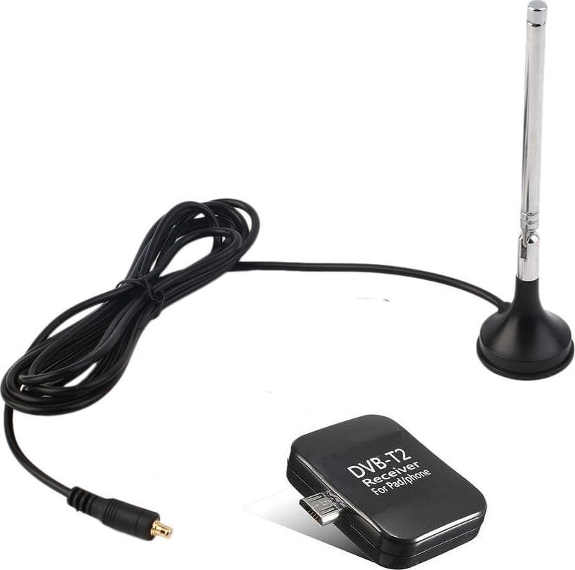 RICEVITORE DIGITALE TERRESTRE DVB-T2 X ANDROID TABLET SMARTPHONE MICRO-USB TV - 5